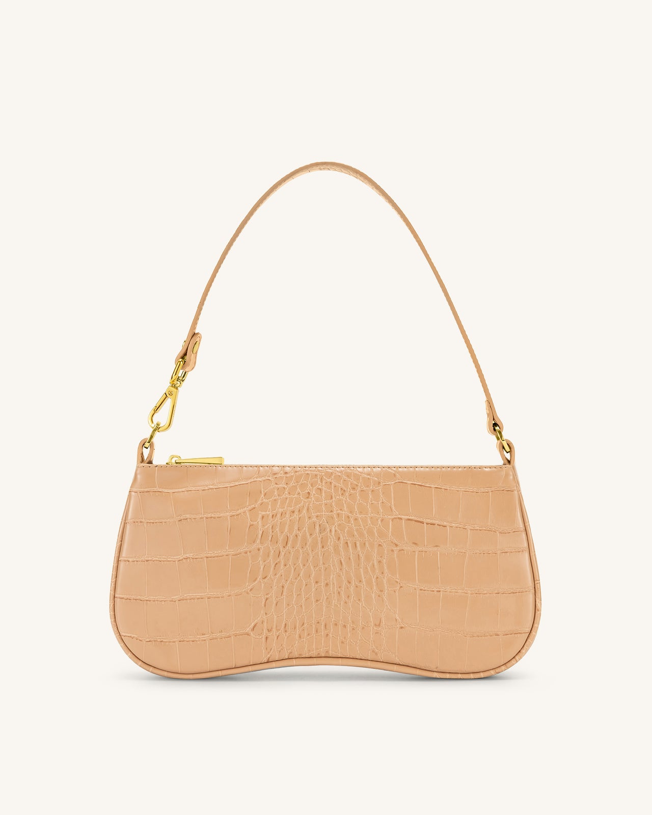 Eva Shoulder Bag - Cane Sugar Croc