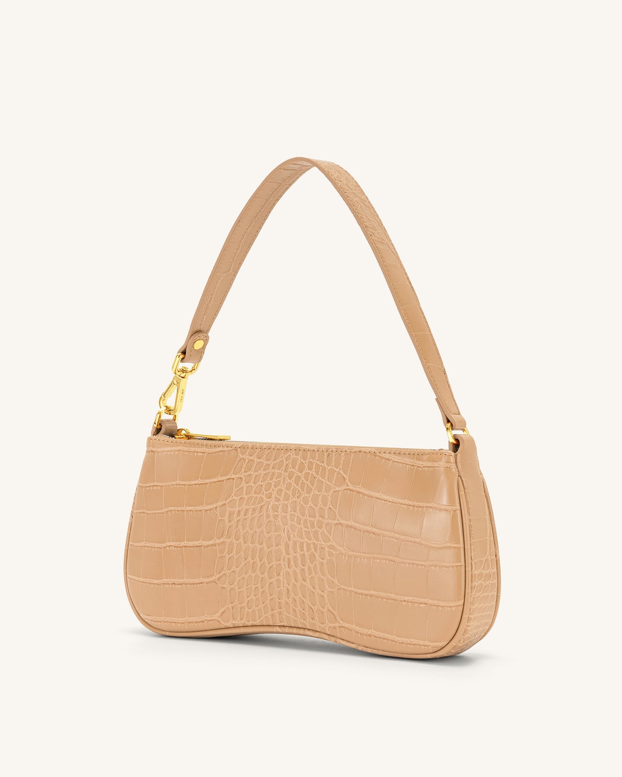 Eva Shoulder Bag - Cane Sugar Croc