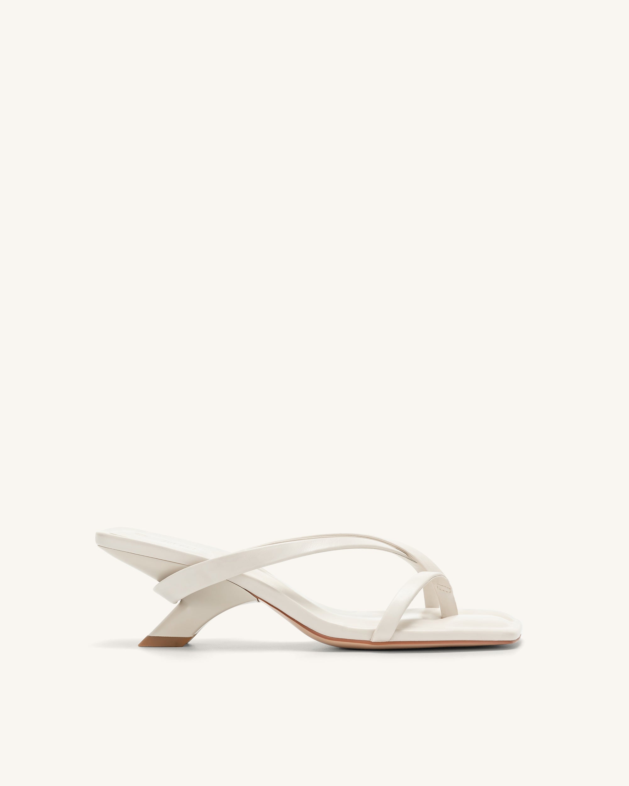 White strappy mule deals