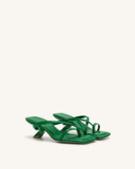 Maeve Strappy Mule - Green