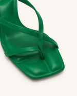 Maeve Strappy Mule - Green