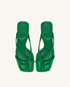 Maeve Strappy Mule - Green