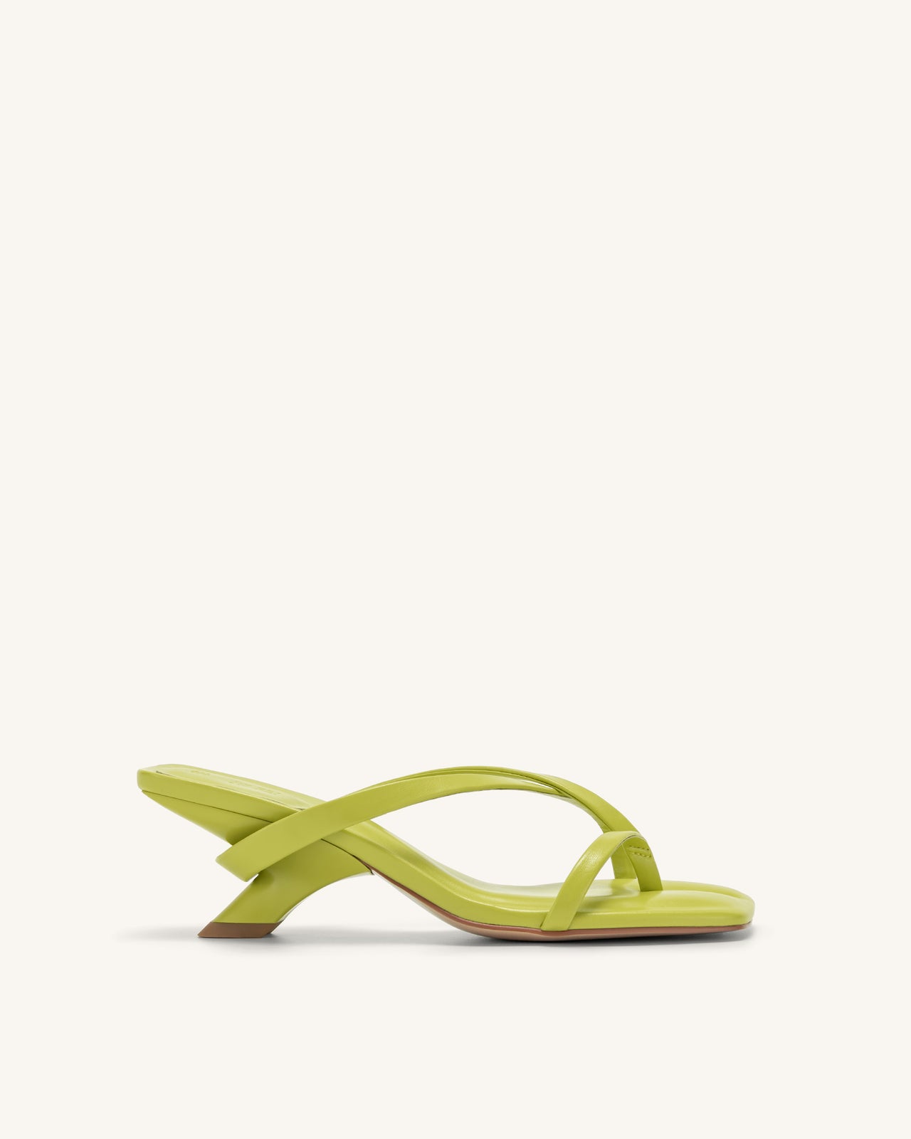 Maeve Strappy Mule - Lime Green