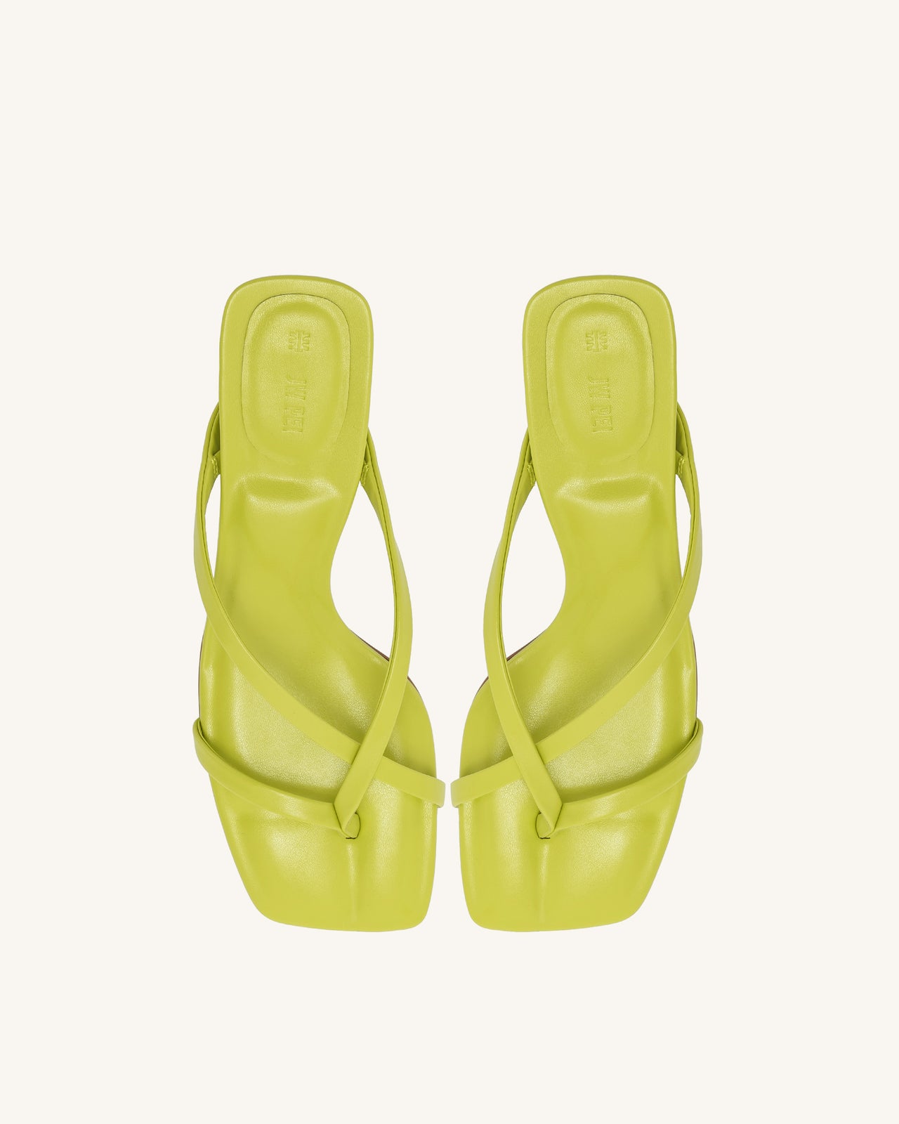 Maeve Strappy Mule - Lime Green