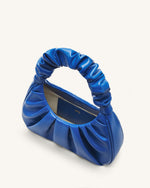Gabbi Ruched Hobo Handbag - Classic Blue