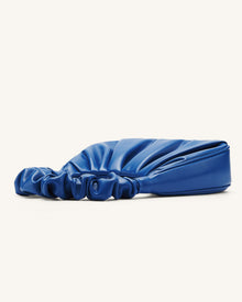 Gabbi Ruched Hobo Handbag - Classic Blue