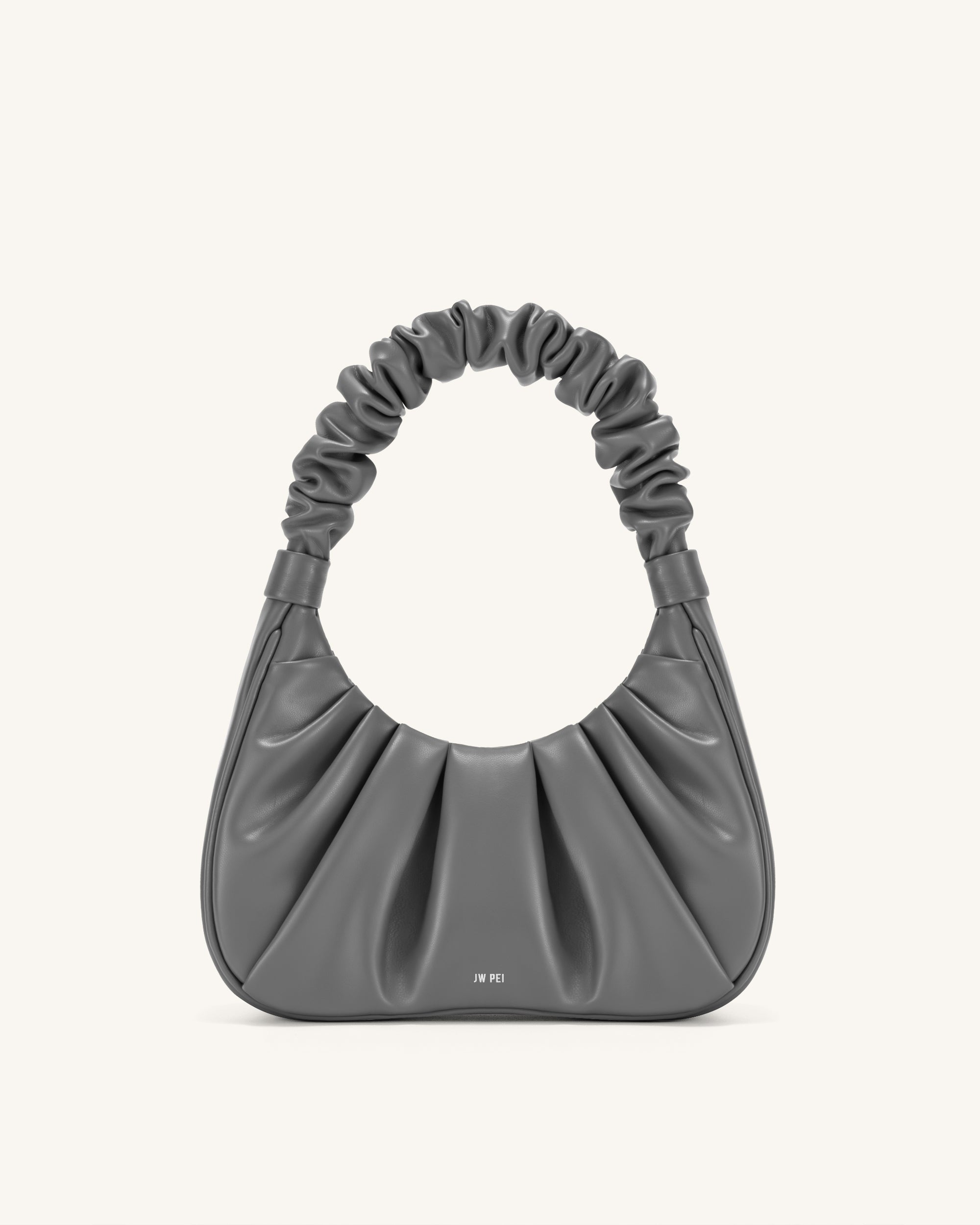 JW PEI Gabbi Vegan Leather Ruched Hobo Bag