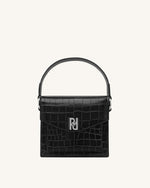 Lucy Bag - Black Croc