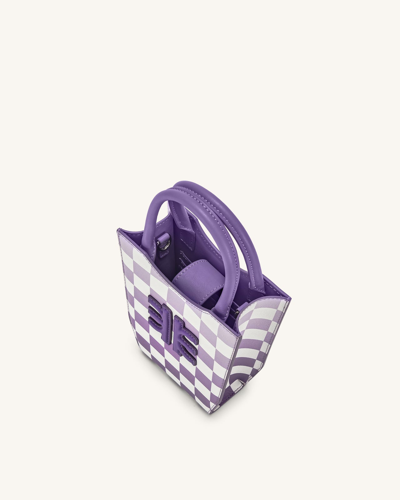 FEI Gradient Checkerboard Phone Bag - Purple