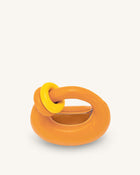 Abacus Top Handle Bag- Orange