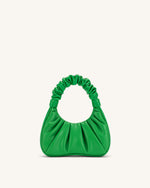 Gabbi Floral Medium Ruched Hobo Handbag - Green