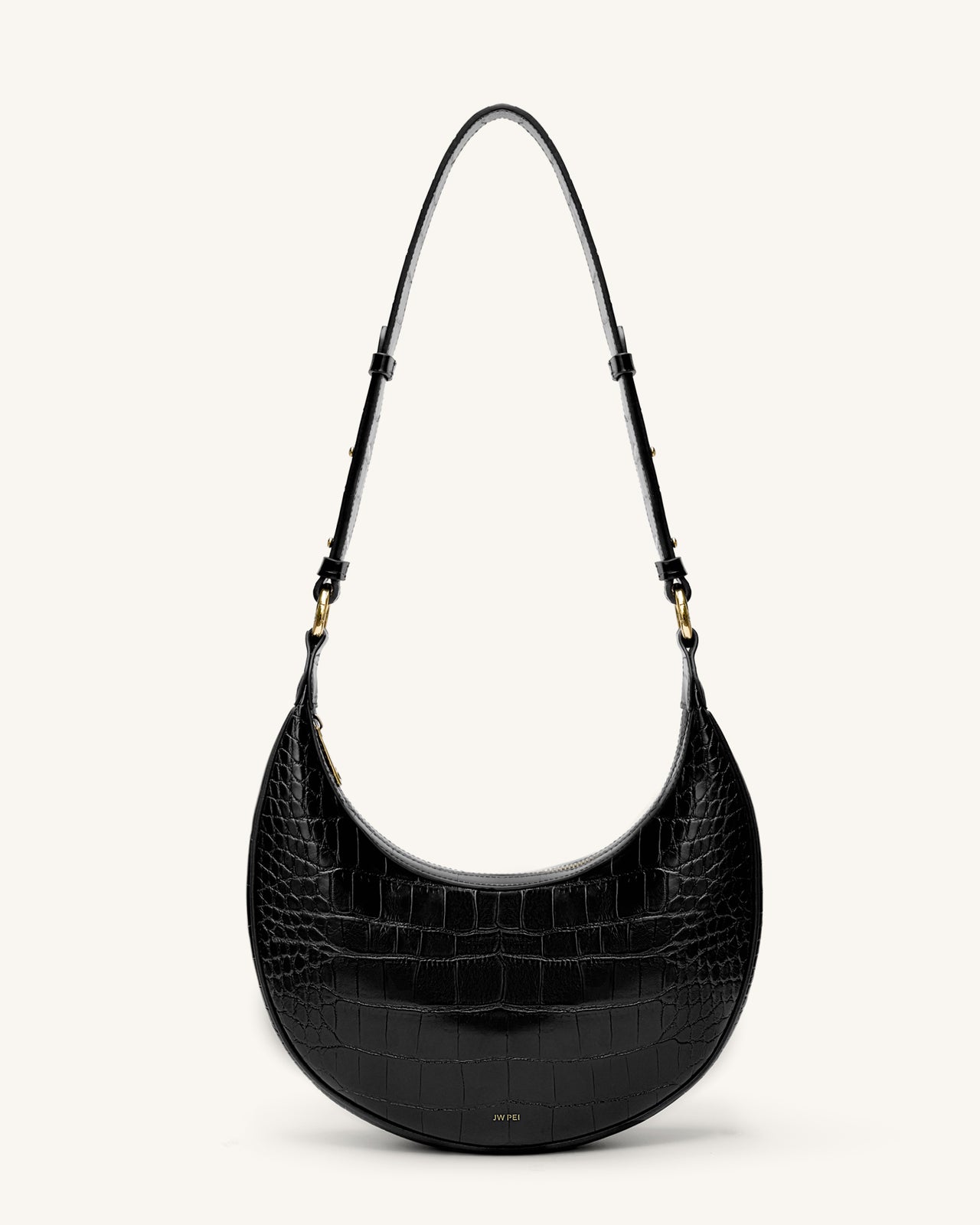 Dropship NEW JW PEI Black Abacus Vegan Leather Shoulder Bag to Sell Online  at a Lower Price
