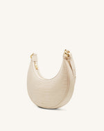 Tina Quilted Chain Crossbody - Ivory Online Shopping - JW Pei