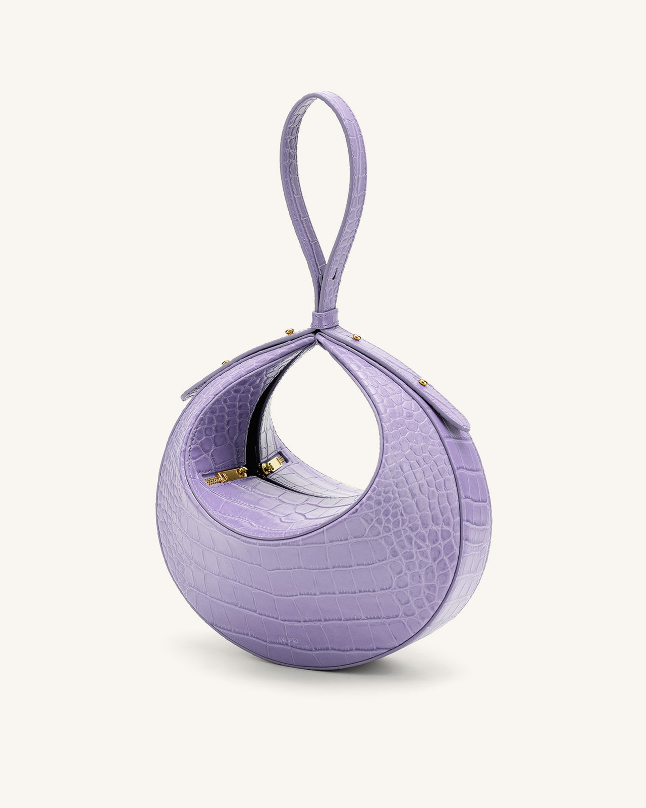 Rantan Bag - Purple Croc