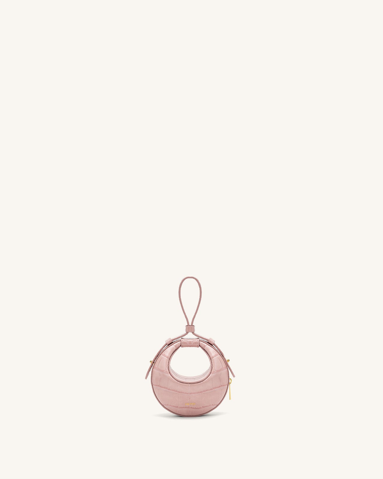 Rantan Super Mini Bag - Pink Croc