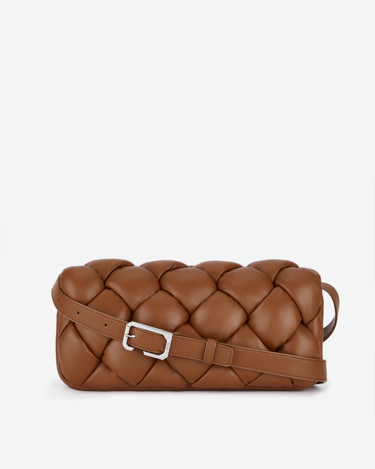 Maze Shoulder Bag - Brown