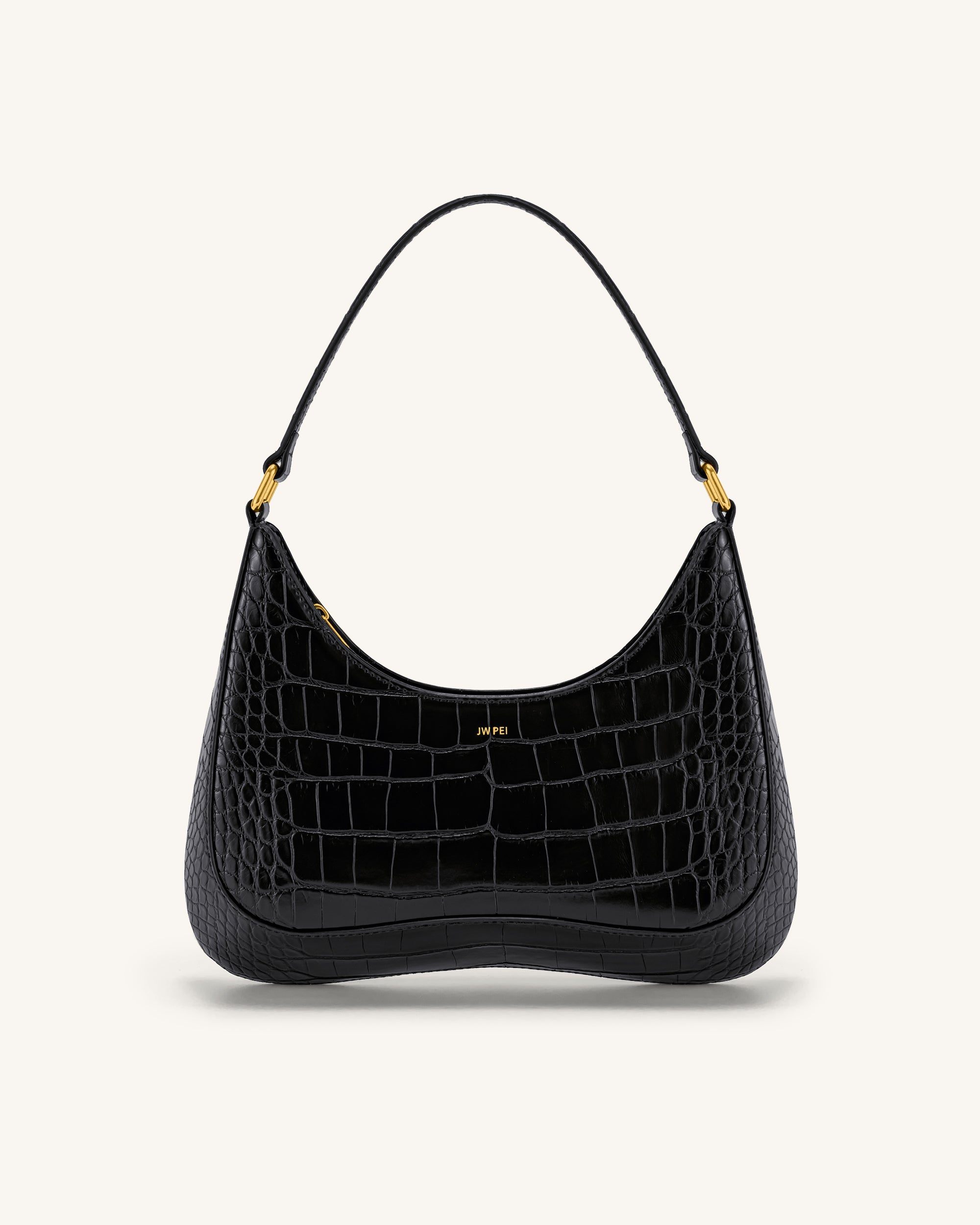 Lily Shoulder Bag - Black - JW PEI