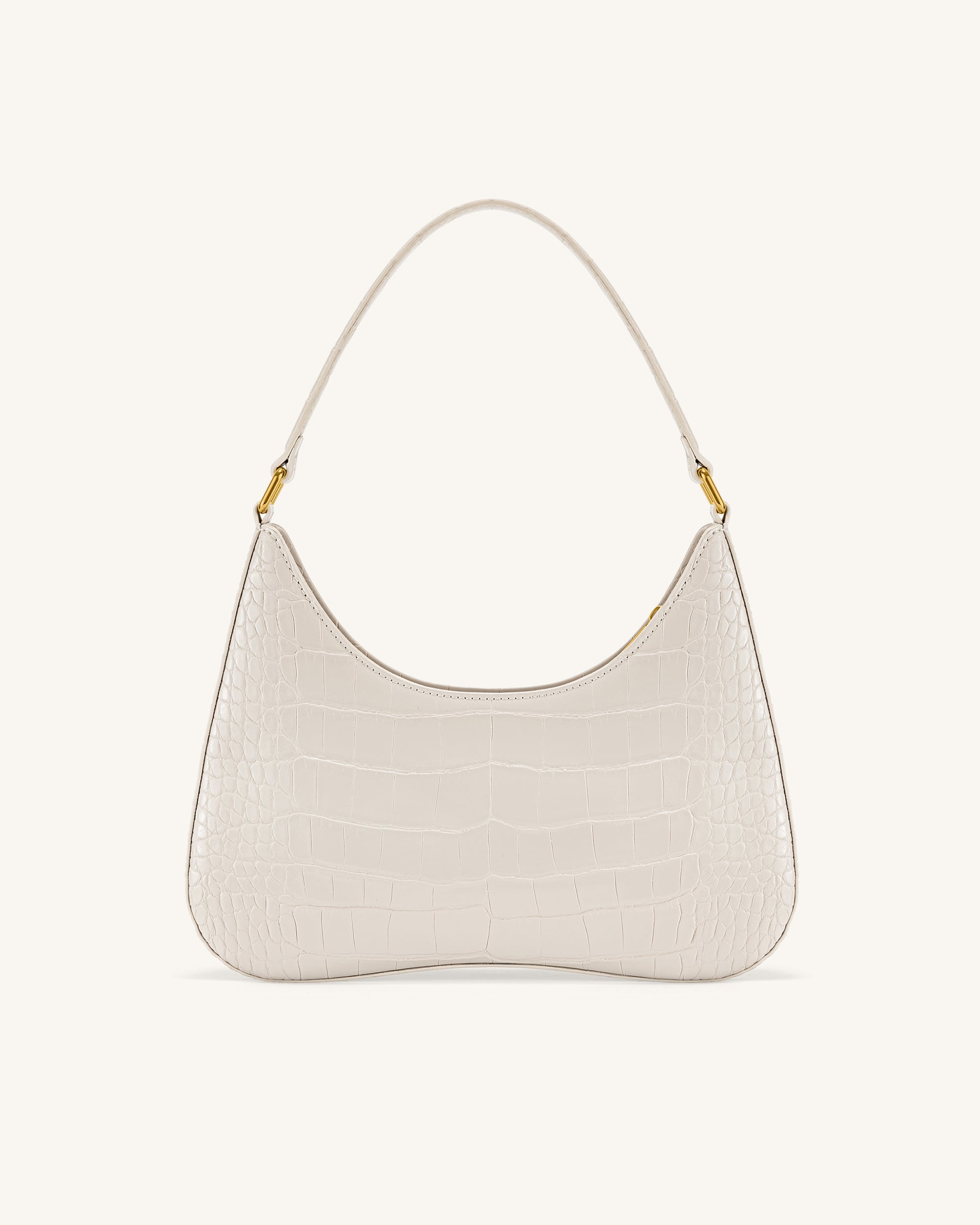 Ruby Shoulder Bag - White Croc - Fashion Women Vegan Bag Online Shopping - JW Pei