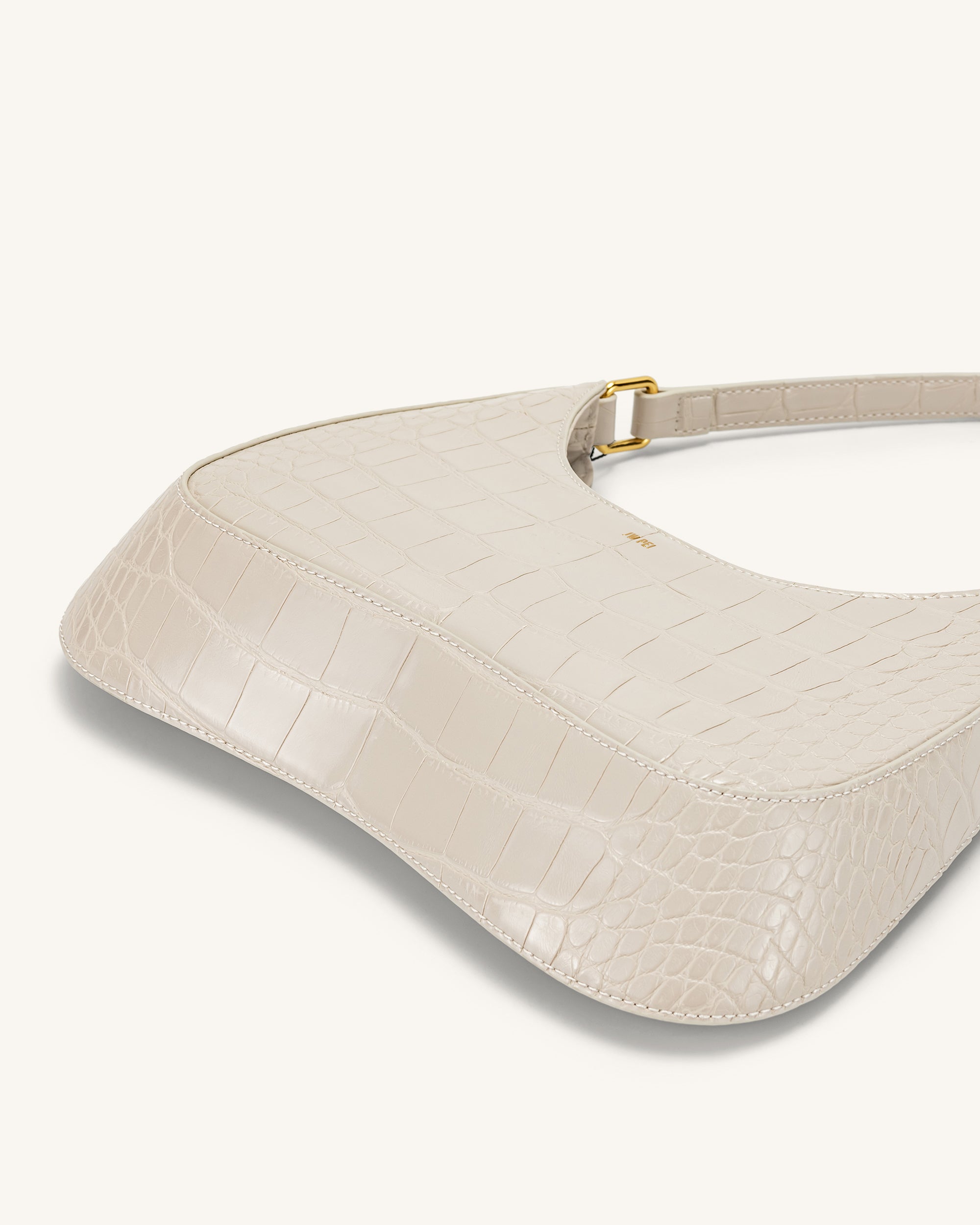 Ruby Shoulder Bag - White Croc - Fashion Women Vegan Bag Online Shopping - JW Pei