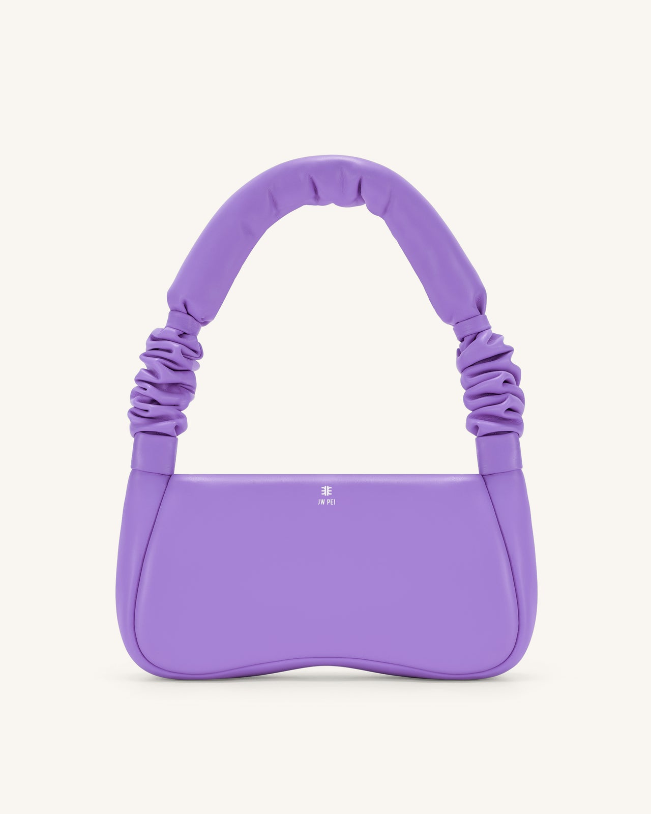 Alison Soft Volume Shoulder Bag - Lavender Purple