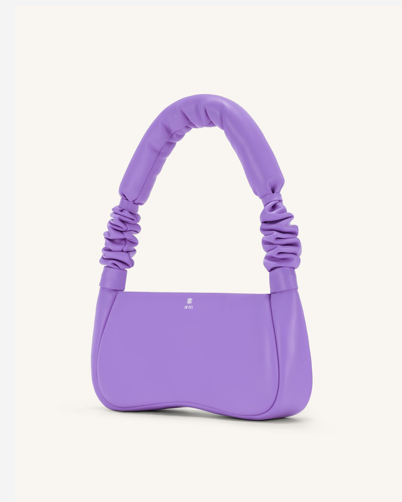 Alison Soft Volume Shoulder Bag - Lavender Purple