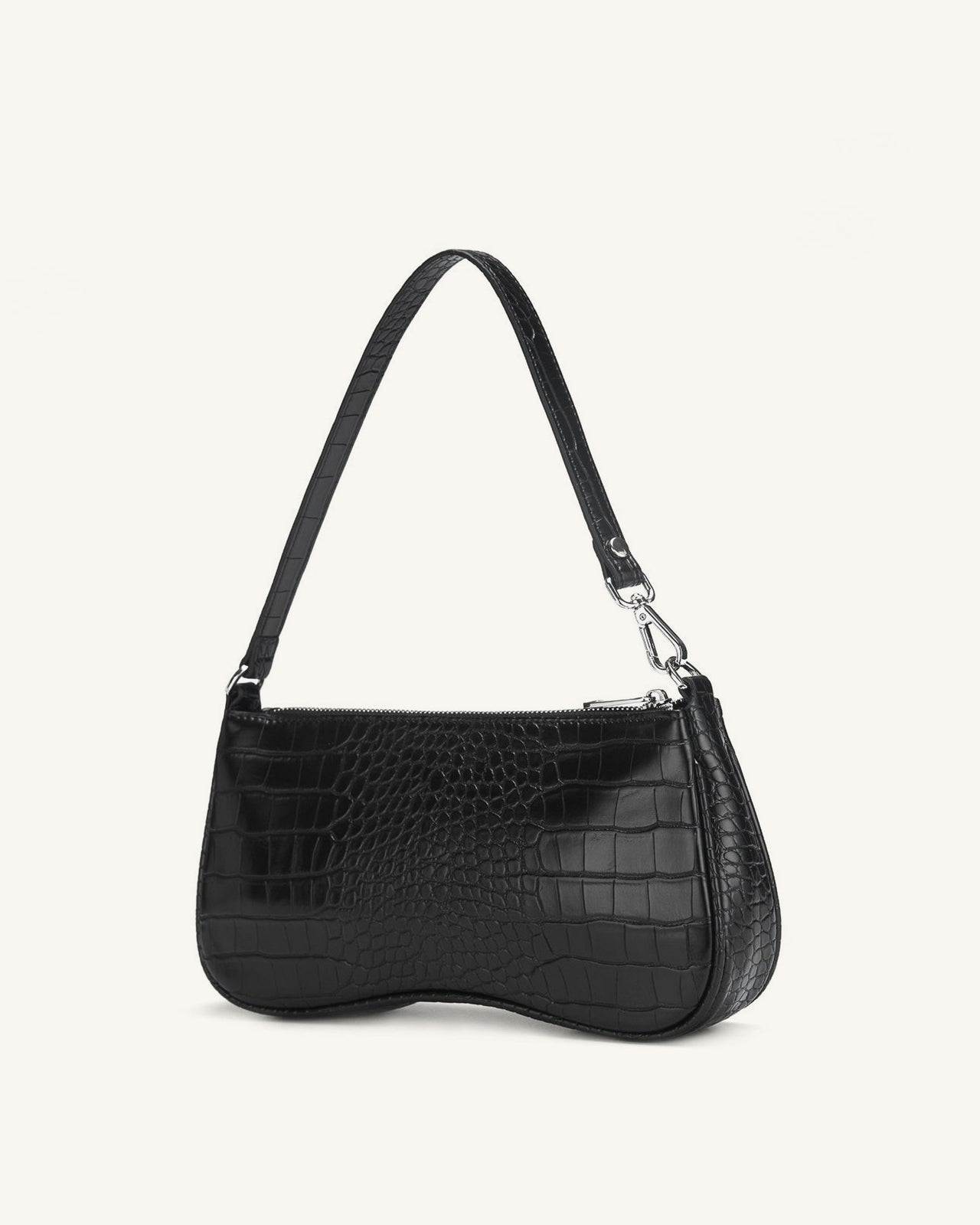 JW PEI Solid Black Crossbody Bag One Size - 64% off