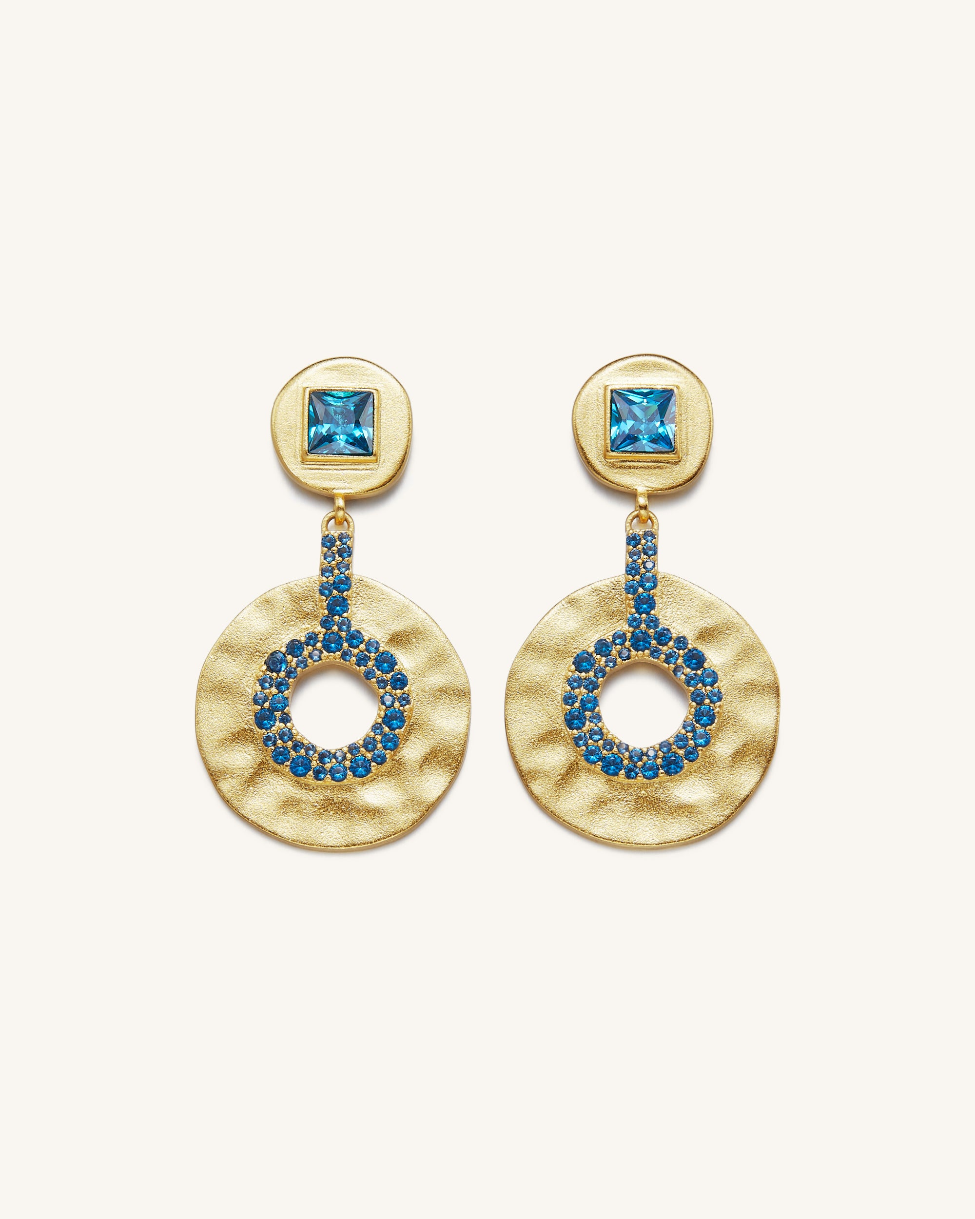Second Hand 18k Gold Pearl Swirl Stud Earrings | RH Jewellers