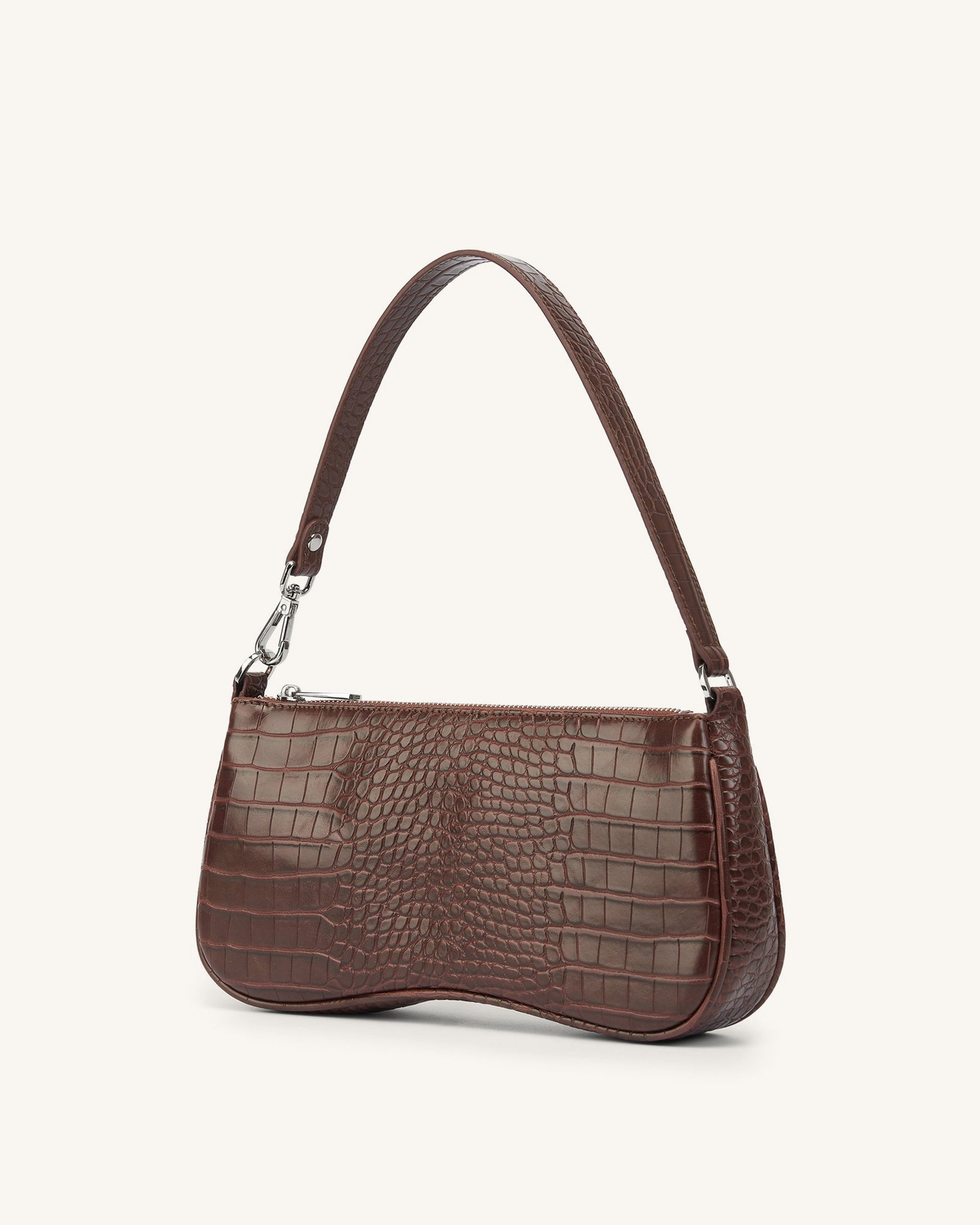 JW Pei - Authenticated Handbag - Brown Crocodile For Woman, Very Good condition