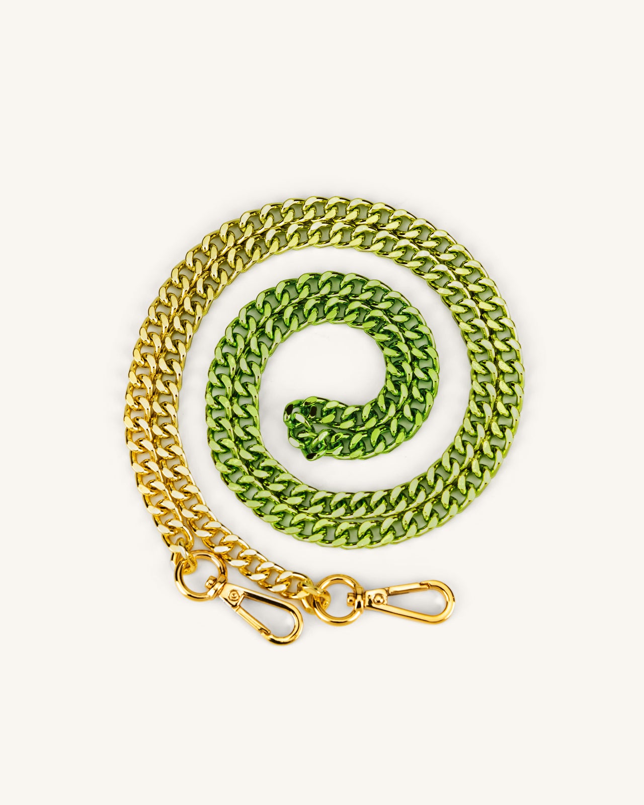 Aria Gradient Chain Strap - Green