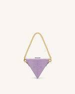 Triangle Mini Box - Purple Lizard