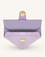 Triangle Mini Box - Purple Lizard