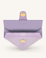 Triangle Mini Box - Purple Lizard