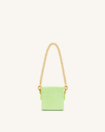 Square Mini Box - Lime Green Lizard