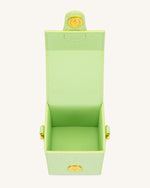 Square Mini Box - Lime Green Lizard