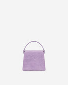 Fae Mini Top Handle Bag - Purple Lizard