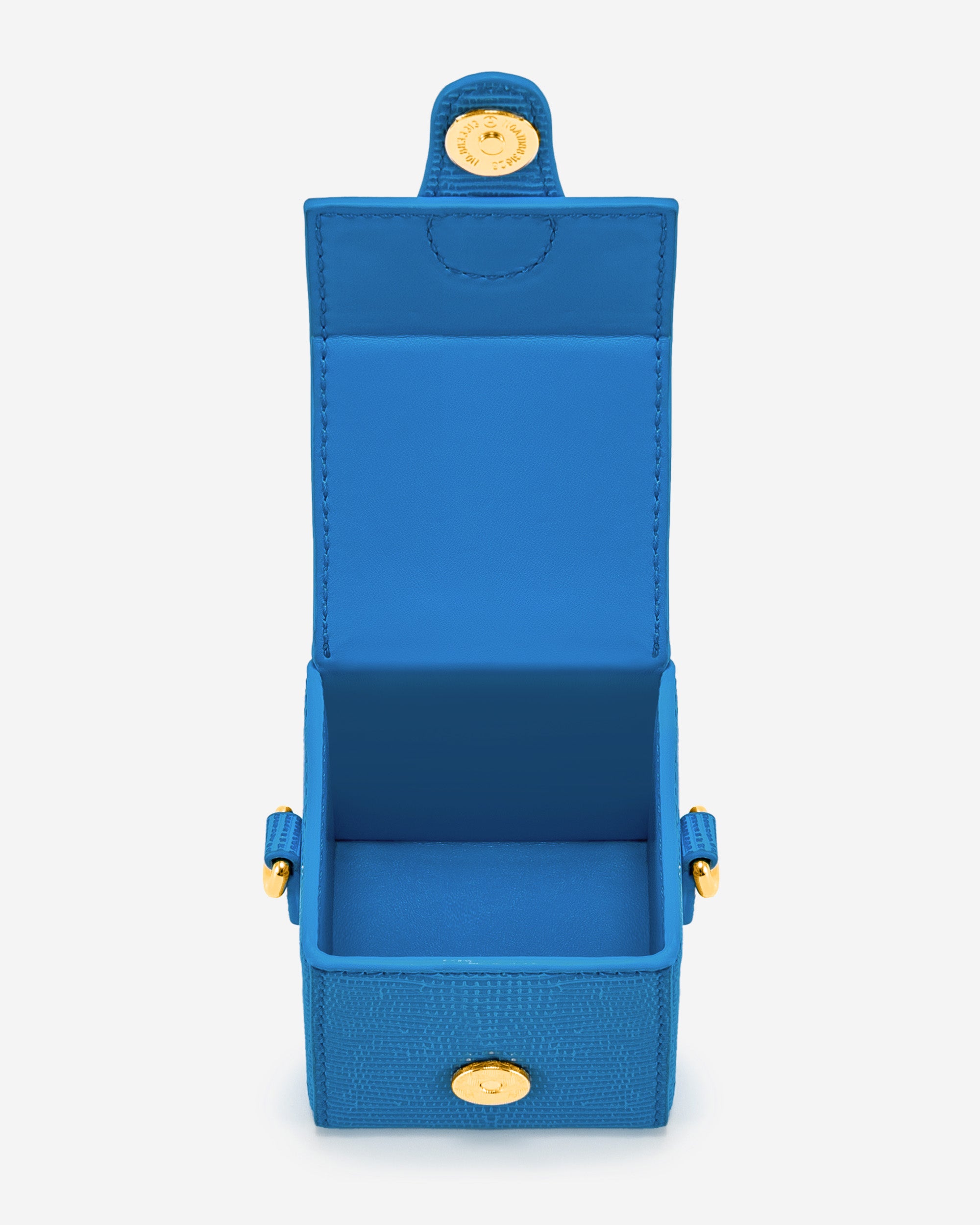 Square Mini Box - Classic Blue Lizard