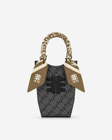 FEI Faux Silk Twill Scarf - Brown