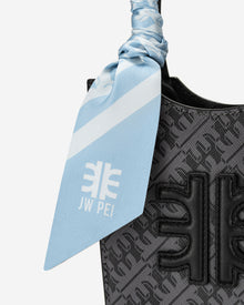 FEI Faux Silk Twill Scarf - Light Blue