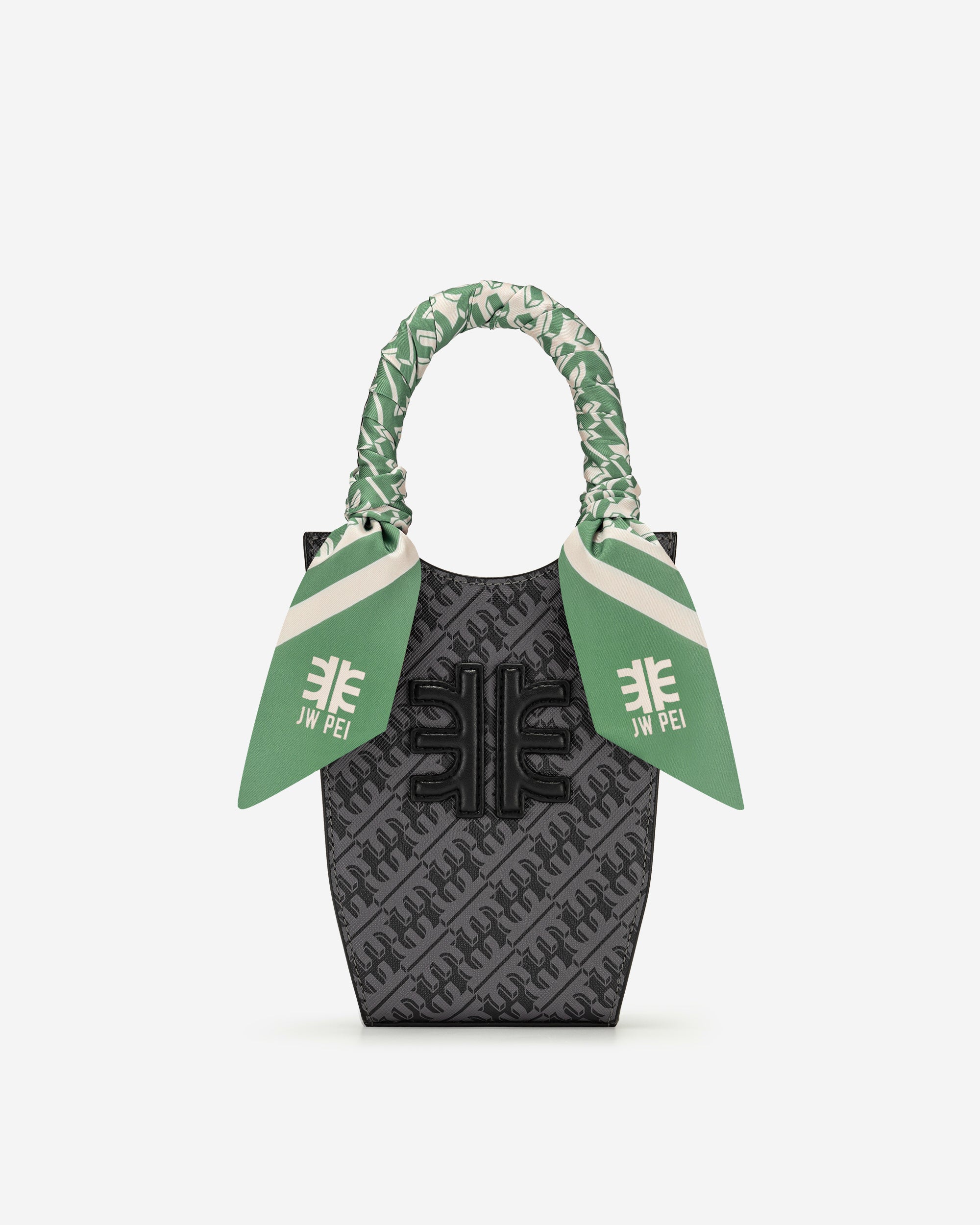 FEI Faux Silk Twill Scarf - Green