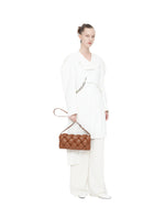 Maze Shoulder Bag - Brown