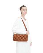 Maze Shoulder Bag - Brown