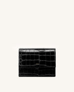 Mini Flap Crossbody - Dark Olive Croc Online Shopping - JW Pei