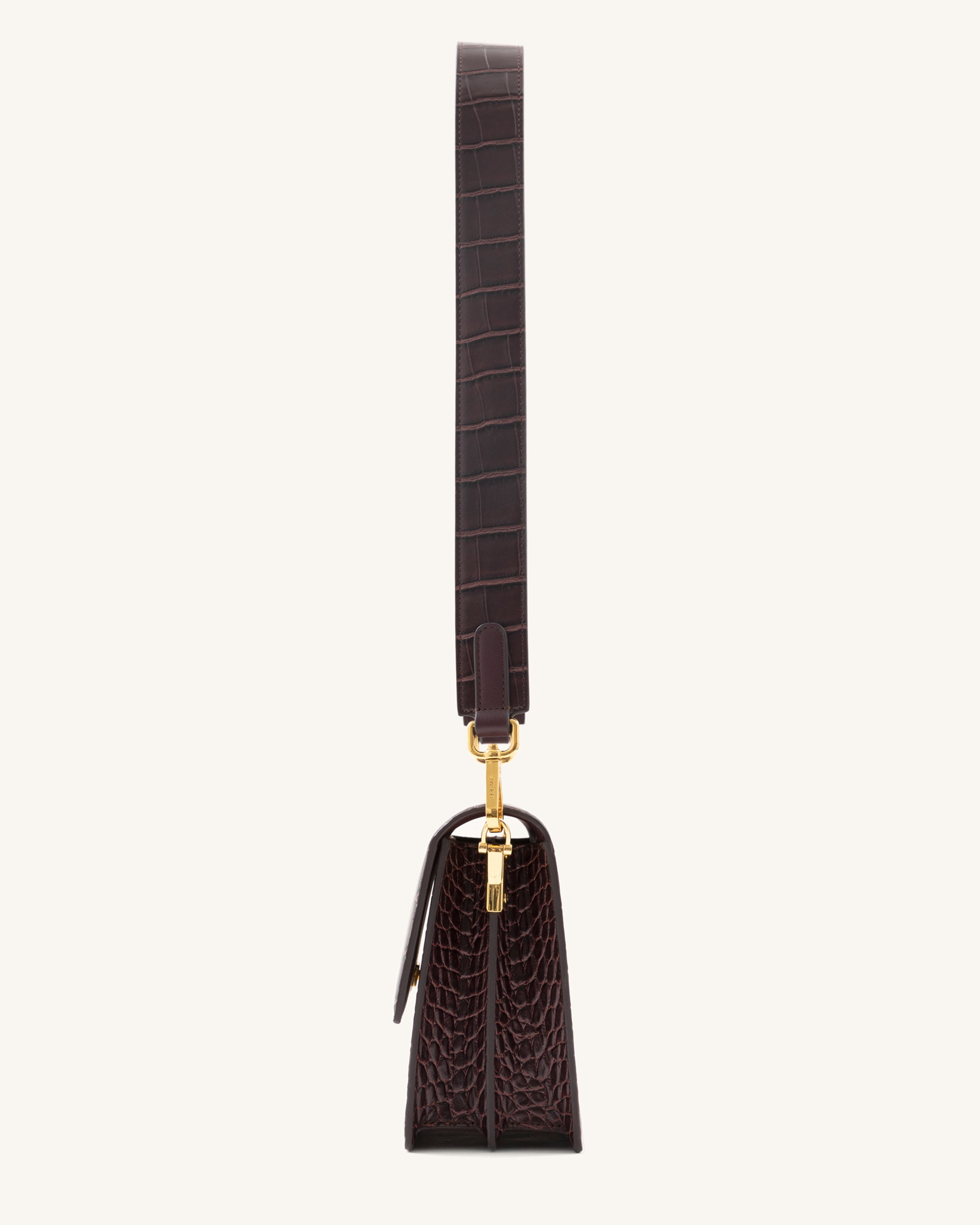 Tina Quilted Chain Crossbody - Brown - JW PEI