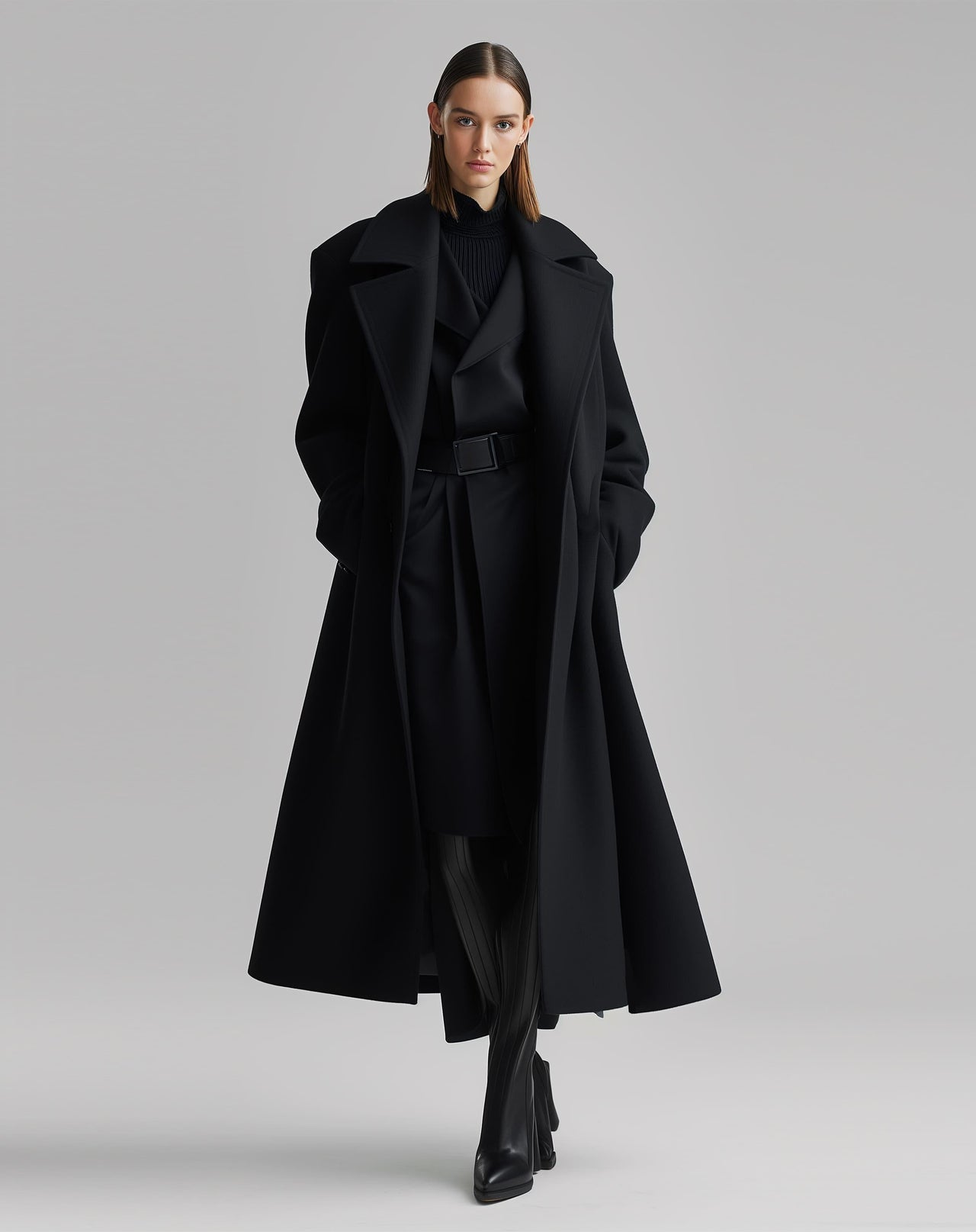 Black Oversized Coat